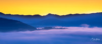 Great Smoky Mountains Foothills at Dawn